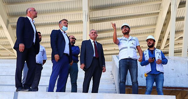 Gençler daha modern tesislerde spor yapacak