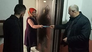 AK Neferler Soğuğa Rağmen Sahada 