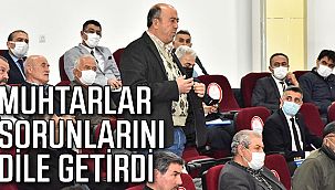 Muhtarlar Sorunlarını Dile Getirdi