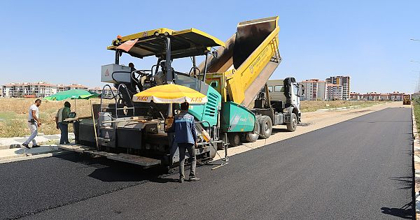 Karaman’da Şehit Muhammed Yalçın Bulvarı asfaltlanıyor