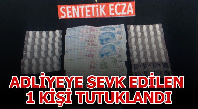 Adliyeye sevk edilen 1 kişi tutuklandı