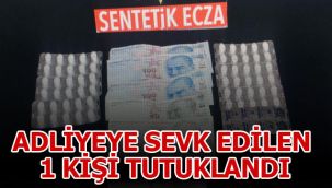 Adliyeye sevk edilen 1 kişi tutuklandı