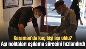 Aşı noktaları aşılama sürecini hızlandırdı