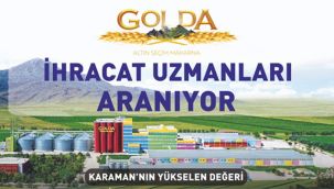 GOLDA ihracat uzmanları arıyor