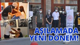 Karaman'da aşılama süreci hızlandı