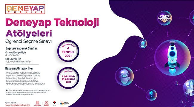 Karaman'da "Deneyap Teknoloji Atölyesi" için başvurular başladı