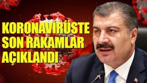 Koronavirüste son rakamlar açıklandı