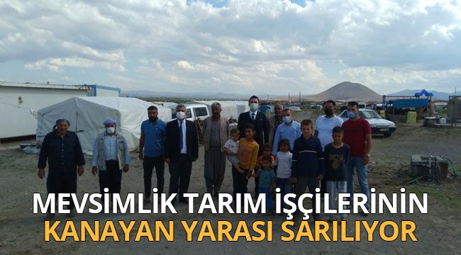 Mevsimlik tarım işçilerinin konaklama sorunu çözüme kavuşuyor