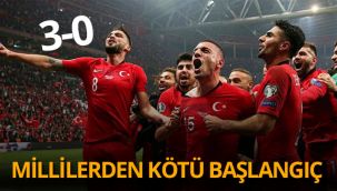 Millilerden kötü başlangıç