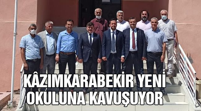 Kazımkarabekir'deki ilkokul çalışmalarında son gelindi