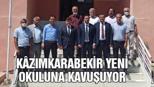 Kazımkarabekir'deki ilkokul çalışmalarında son gelindi