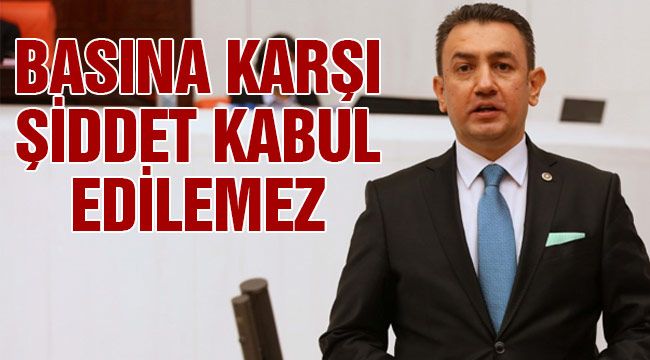Milletvekili Ünver'den kınama mesajı