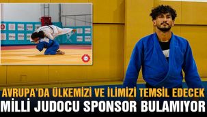 Milli Judocu sponsor bulamıyor