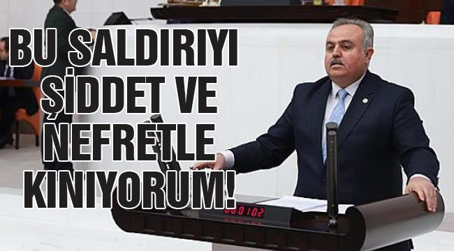 Recep Şeker gazetecilere yapılan saldırıyı kınadı