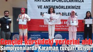 Şampiyonalarda Karaman rüzgârı esiyor!