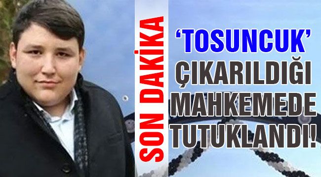 'Tosuncuk' lakaplı Mehmet Aydın tutuklandı