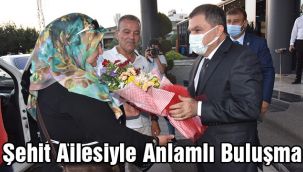 Vali Işık, Şehit Muhammed Yalçın'ın ailesiyle bir araya geldi 
