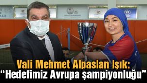 Vali Işık, sporcuların şampiyonluklarını kutladı