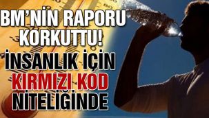 BM'nin raporu korkuttu! İnsanlık için kırmızı kod niteliğinde