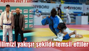 İlimizi yakışır şekilde temsil ettiler 