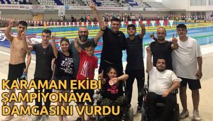 Karaman ekibi şampiyonaya damgasını vurdu