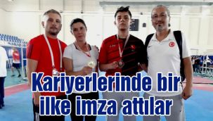 Kariyerlerinde bir ilke imza attılar
