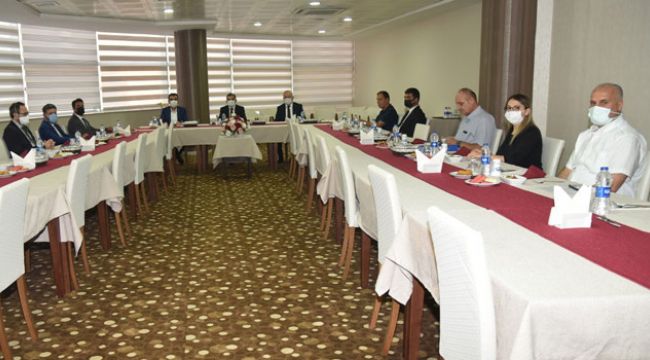 Teknopark yönetim kurulu toplandı