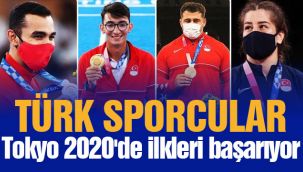 Türk sporcular Tokyo 2020'de ilkleri başarıyor