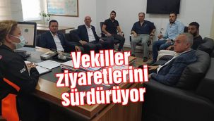 Vekiller ziyaretlerini sürdürüyor