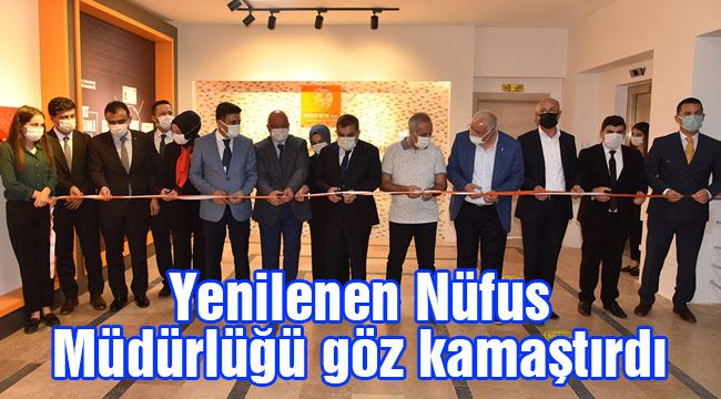 Yenilenen Nüfus Müdürlüğü göz kamaştırdı