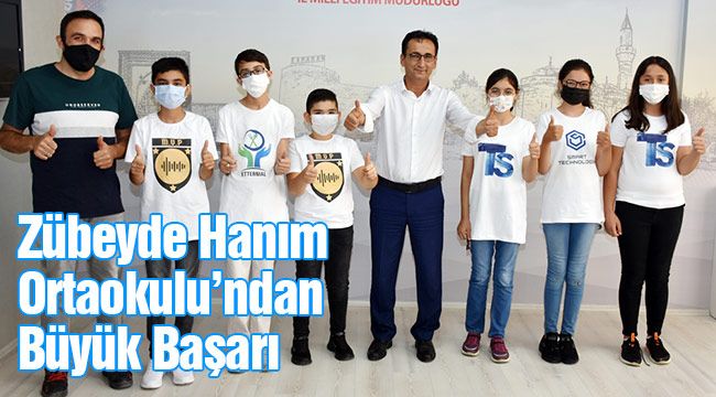 Zübeyde Hanım Ortaokulu Öğrencileri TEKNOFEST'te Karaman'ı temsil edecek