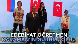 Altun Avrupa Şampiyonası'nda Karaman'ı temsil etti 