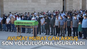 Avukat Murat Can Akkuş Son Yolculuğuna Uğurlandı