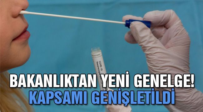 Bakanlıktan yeni genelge! Kapsamı genişletildi