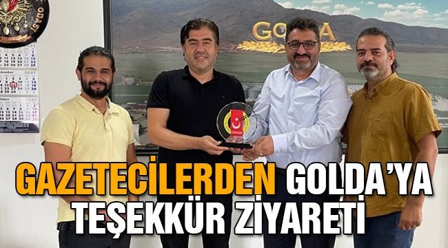 Gazetecilerden Golda'ya Teşekkür Ziyareti 