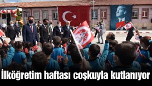 İlköğretim haftası coşkuyla kutlanıyor