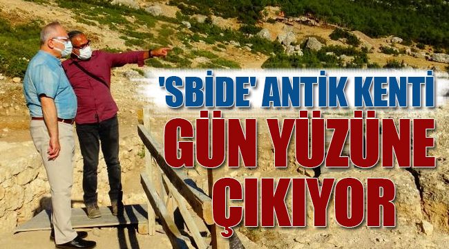 'Sbide' antik kenti gün yüzüne çıkıyor