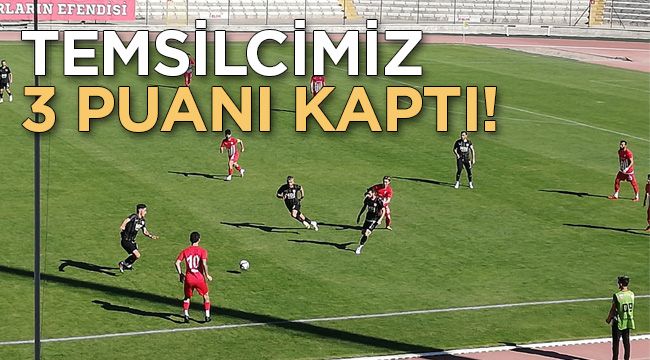 Temsilcimiz 3 puanı kaptı!
