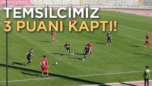 Temsilcimiz 3 puanı kaptı!