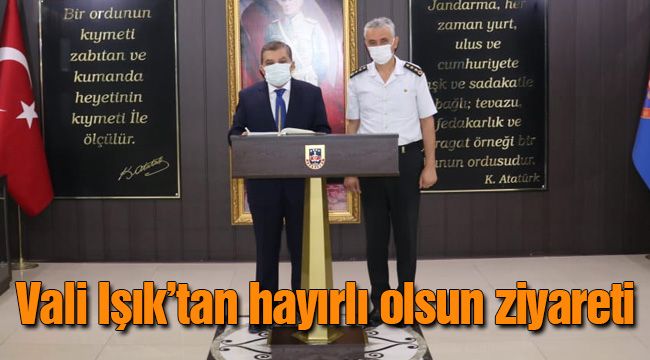 Vali Işık'tan hayırlı olsun ziyareti