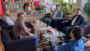 Gazeteciler Cemiyetinden Başkan Sarı'ya Hayırlı Olsun Ziyareti