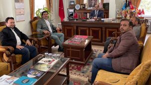 Gazeteciler Cemiyetinden İl Müftüsü Gürbüz'e Ziyaret
