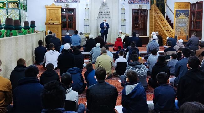 Karaman'da "Sabah Namazı Buluşması" yapıldı