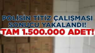 Polisin titiz çalışması sonucu yakalandı!