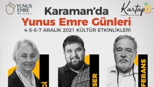 Karaman'da Yunus Emre günleri