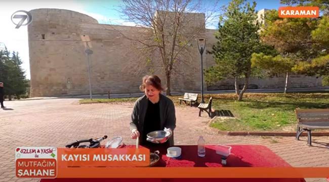 Karaman'ın lezzetleri ekranlara taşındı