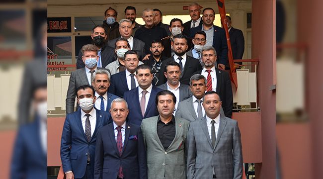 MHP Heyetinden Gazeteciler Cemiyetine Ziyaret