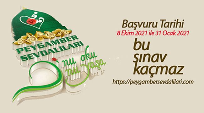 Peygamber Sevdalıları Platformu Siyer Sınavı Başvuruları Başladı