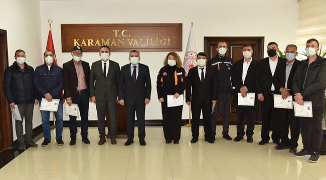 Vali Işık fedakâr personelleri ödüllendirdi