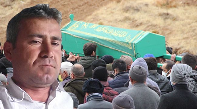 3 çocuk babası toprağa verildi
